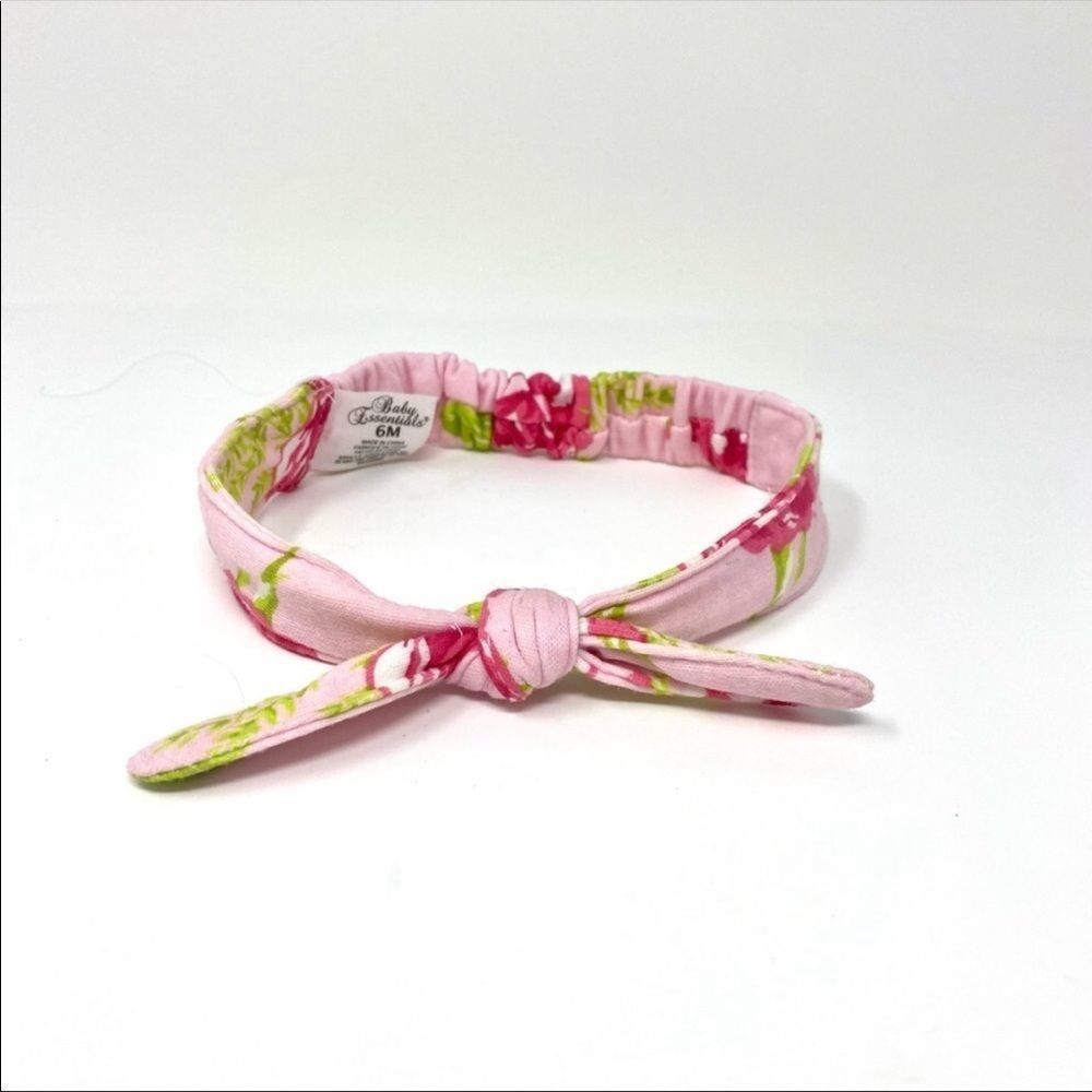 BABY ESSENTIALS | Pink Floral Knot Headband